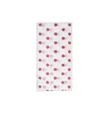 Vietri Incorporated Papersoft Napkins Dot Red Guest Towels (Pack of 20)