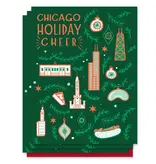 Paper Parasol Press Chicago Ornaments Card (Box Set of 6) Paper Parasol Press Chicago Ornaments Card (Box Set of 6)