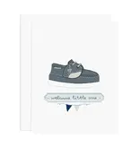 Ramus & Co. Baby Boat Shoe Welcome Little One Greeting Card