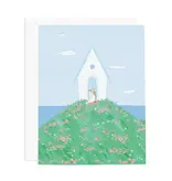Ramus & Co. Chapel Couple Greeting Card