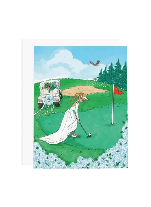 Putting On Forever Greeting Card