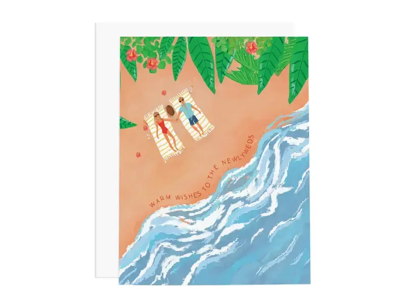 Ramus & Co. Warm Wishes To the Newlyweds Greeting Card