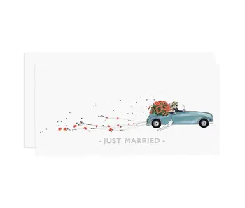 Just Married - Long Card