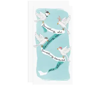 Something Old, New, Borrowed and Blue - Long Card