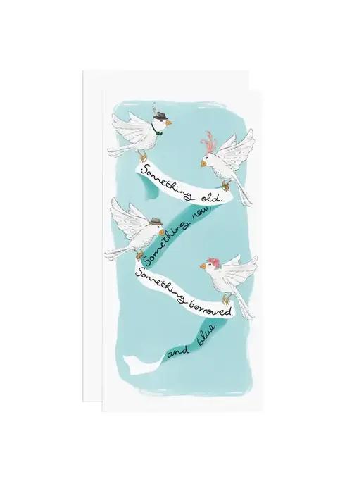 Something Old, New, Borrowed and Blue - Long Card