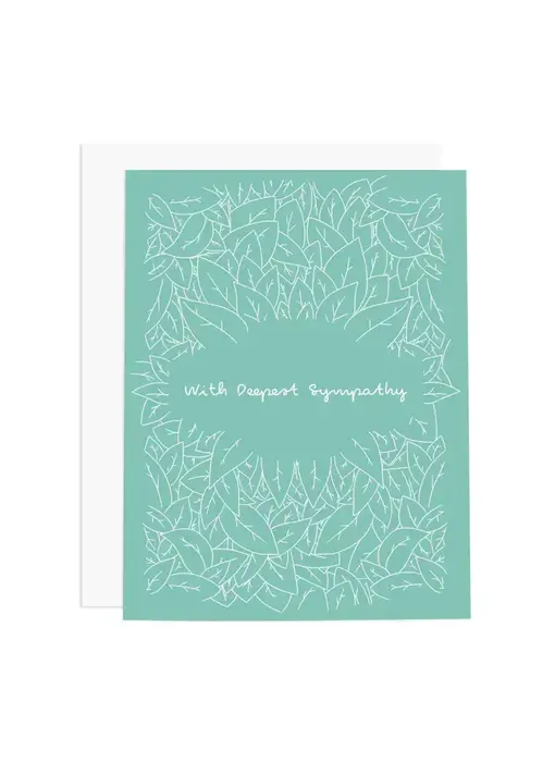 With Deepest Sympathy Greeting Card
