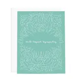 Ramus & Co. With Deepest Sympathy Greeting Card Ramus & Co. With Deepest Sympathy Greeting Card