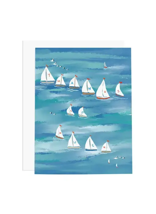 Regatta Thanks So Much Greeting Card