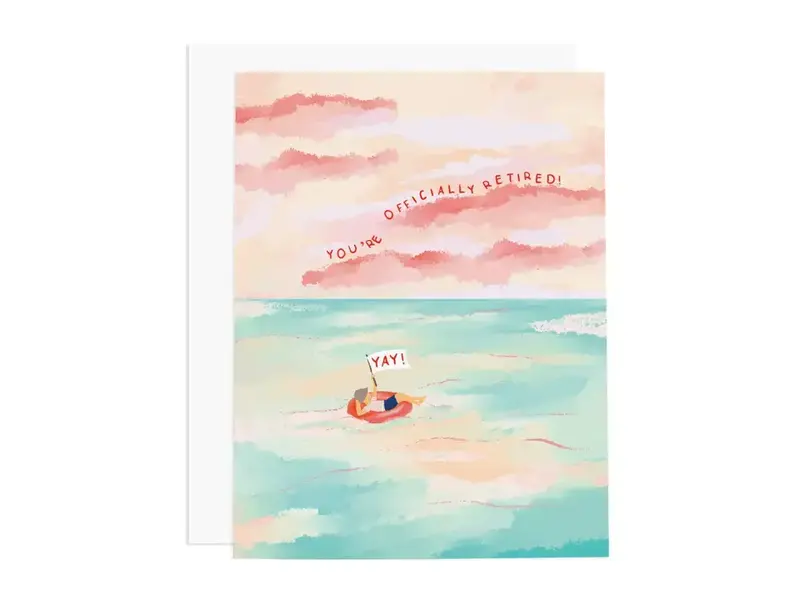 Ramus & Co. Yay You're Officially Retired Greeting Card