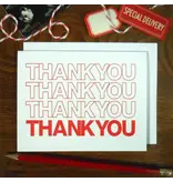 a. favorite design Thank You Bag - Greeting Card