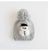 Figgy Friends Snowman Hat Knit Pom Beanie 2-5 year