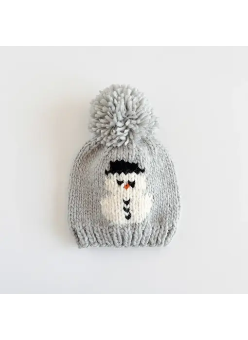 Snowman Hat Knit Pom Beanie 2-5 year