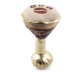 Espresso Muttini Dog Toy