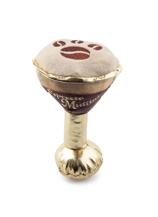 Espresso Muttini Dog Toy