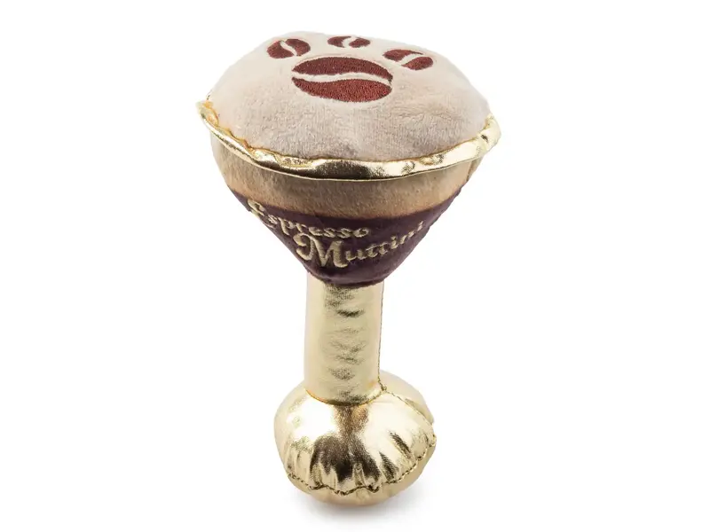 Haute Diggity Dog Espresso Muttini Dog Toy