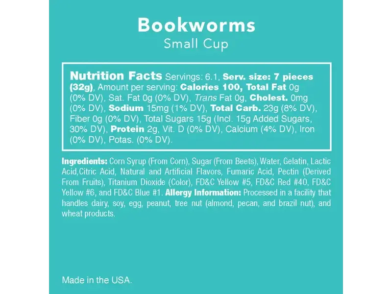 candy club Bookworms Candies