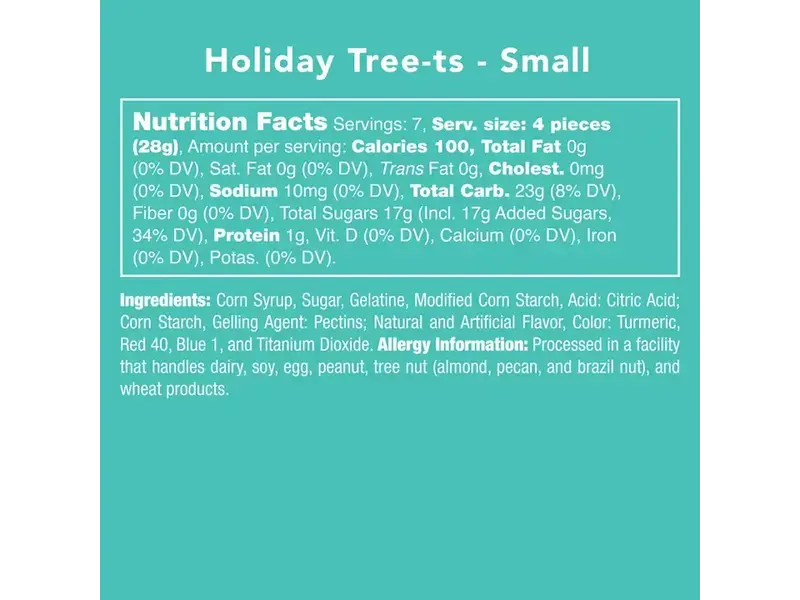 candy club Holiday Tree-Ts Candies