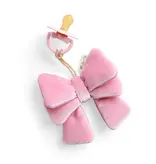 Itzy Ritzy Bitzy Pal Natural Rubber Pacifier & Plush Bow Itzy Ritzy Bitzy Pal Natural Rubber Pacifier & Plush Bow