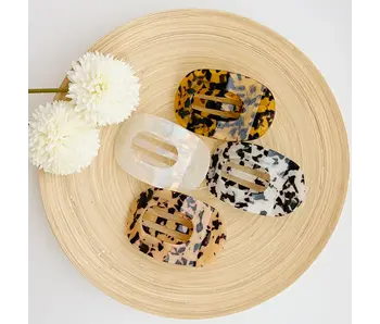 Large Flat Claw Clip | Big Clip Energy Funny Flat Hair Claw