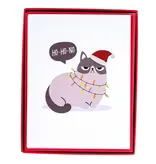 Graphique De France Grumpy Cat Mid-Sized Holiday Boxed Card Graphique De France Grumpy Cat Mid-Sized Holiday Boxed Card