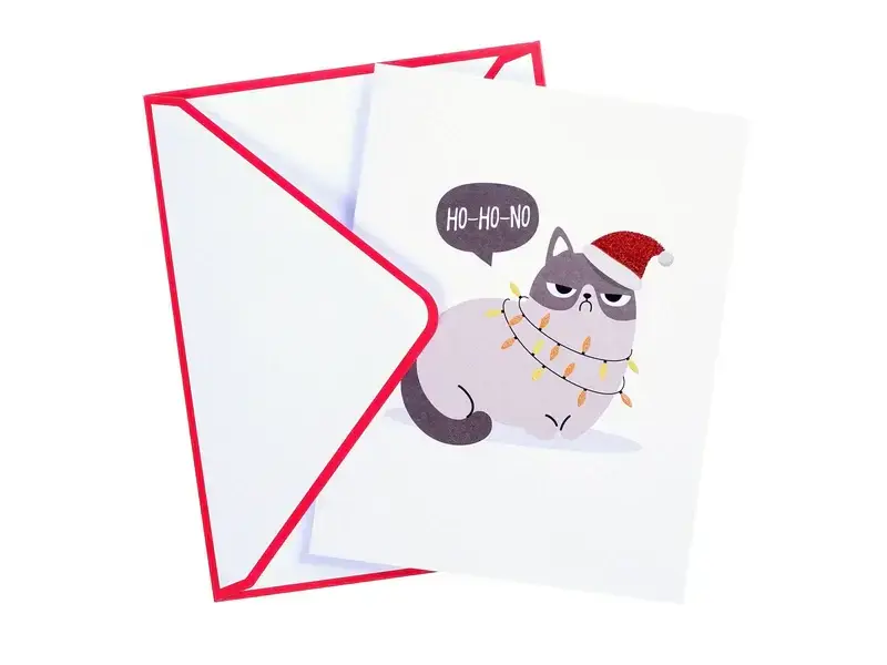 Graphique De France Grumpy Cat Mid-Sized Holiday Boxed Card