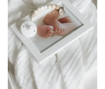 Silicone Pacifier Clip (Natural)