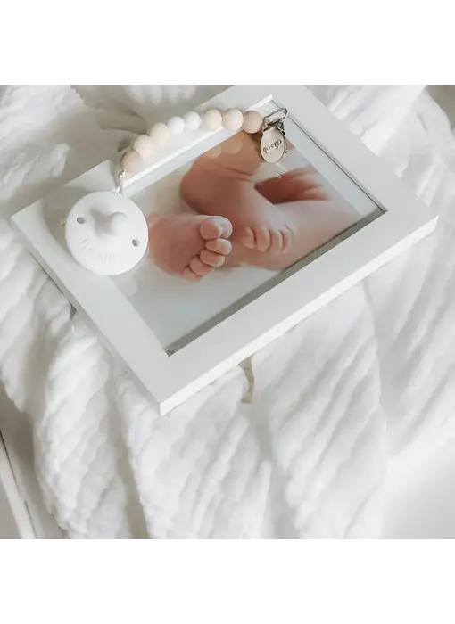 Silicone Pacifier Clip (Natural)