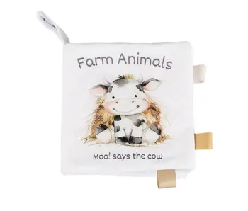 Farm Animals – 10-Page Crinkle Cloth Book For Toddlers