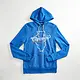 Chicago Prism Triblend Royal Blue Unisex Hoodie