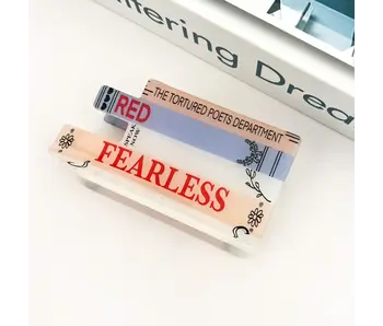 Book & Microphone Hair Clips, Cute Novelty Hair Claw Clip - Book A