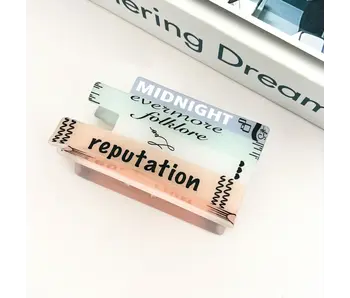 Book & Microphone Hair Clips, Cute Novelty Hair Claw Clip - Book B