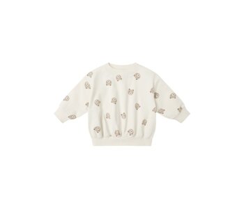 RELAXED SWEATSHIRT || BROWN BEAR