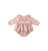 Rylee + Cru LLC THALIA ROMPER || ROSE