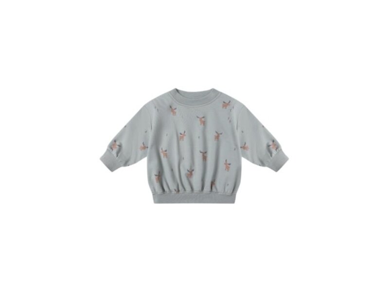 Rylee + Cru LLC RELAXED SWEATSHIRT || MOOSE