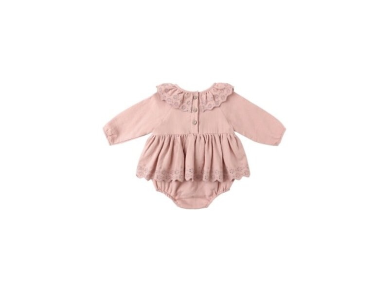 Rylee + Cru LLC THALIA ROMPER || ROSE