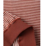 Rylee + Cru LLC VELOUR RELAXED SWEATSHIRT || CANDY STRIPE