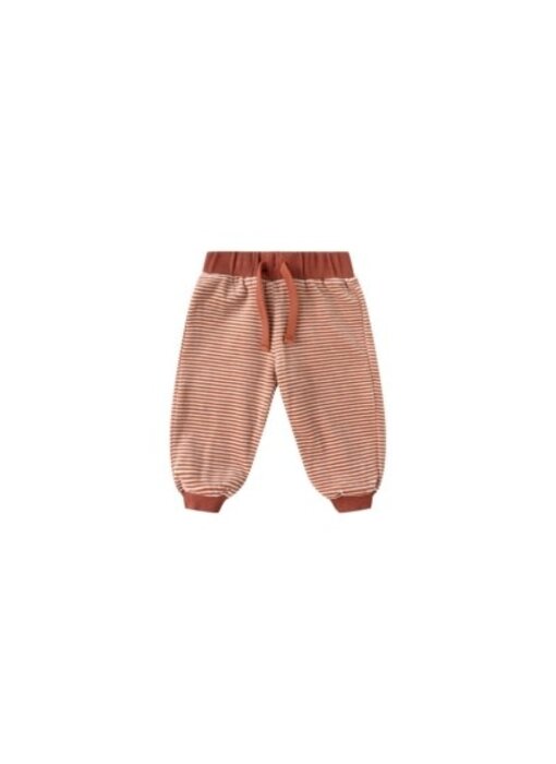 VELOUR RELAXED SWEATPANT || CANDY STRIPE
