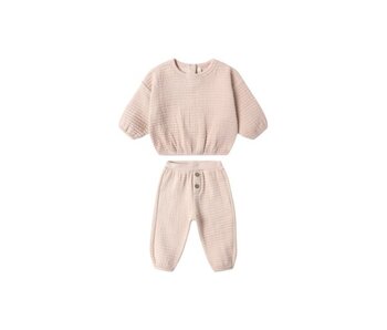 TEXTURED SWEAT SET || ANTIQUE