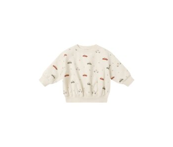 RELAXED FLEECE SWEATSHIRT || CARS