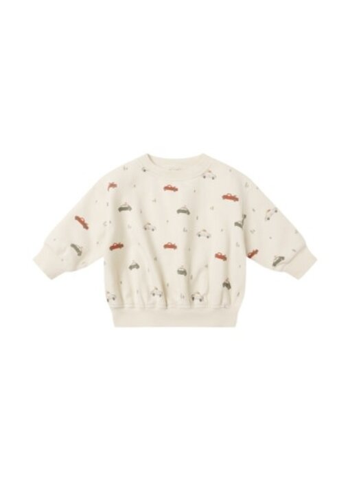 RELAXED FLEECE SWEATSHIRT || CARS