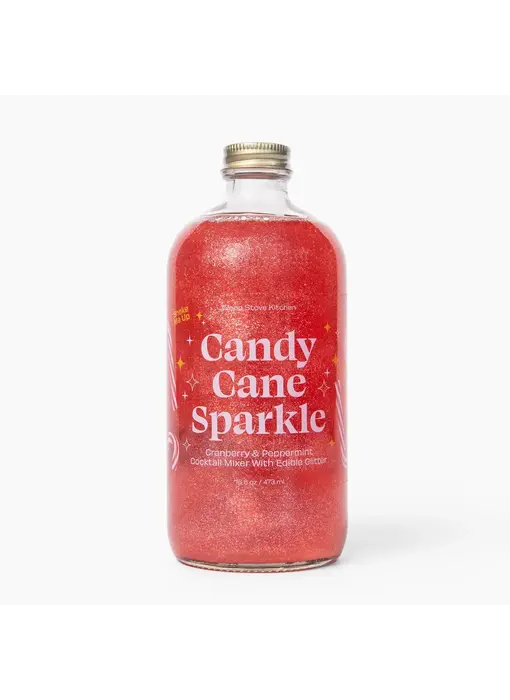 Candy Cane Sparkle Cocktail & Mocktail Mixer, 16 Fl oz
