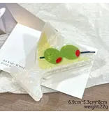 SoapElenGlen Funny Summer Beach Drink Cocktail Hair Claw Clip