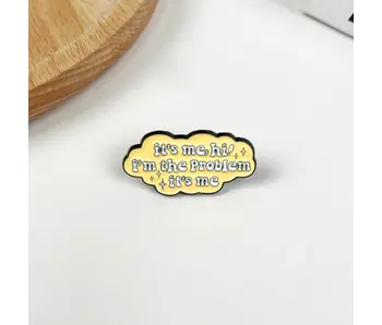 Pink Brooch Badge Creative Bag Accessories - G