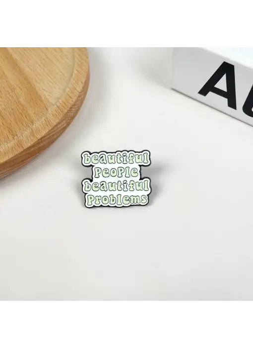 Pink Brooch Badge Creative Bag Accessories - J