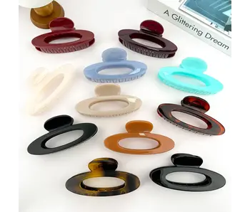 Ring Hollow Claw Clip, Large Classic Hair Clip