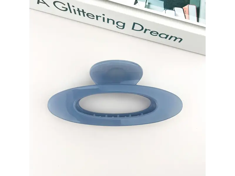 SoapElenGlen Ring Hollow Claw Clip, Large Classic Hair Clip