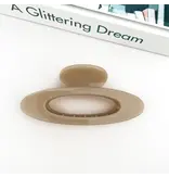 SoapElenGlen Ring Hollow Claw Clip, Large Classic Hair Clip