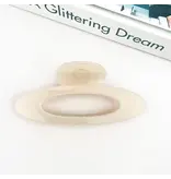 SoapElenGlen Ring Hollow Claw Clip, Large Classic Hair Clip