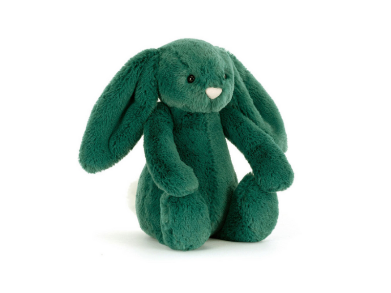 JellyCat Inc Bashful Christmas Bunny Assortment - Teal