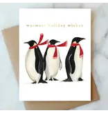 Abigail Jayne Design Penguins Holiday Greeting Card | Christmas Holiday Card